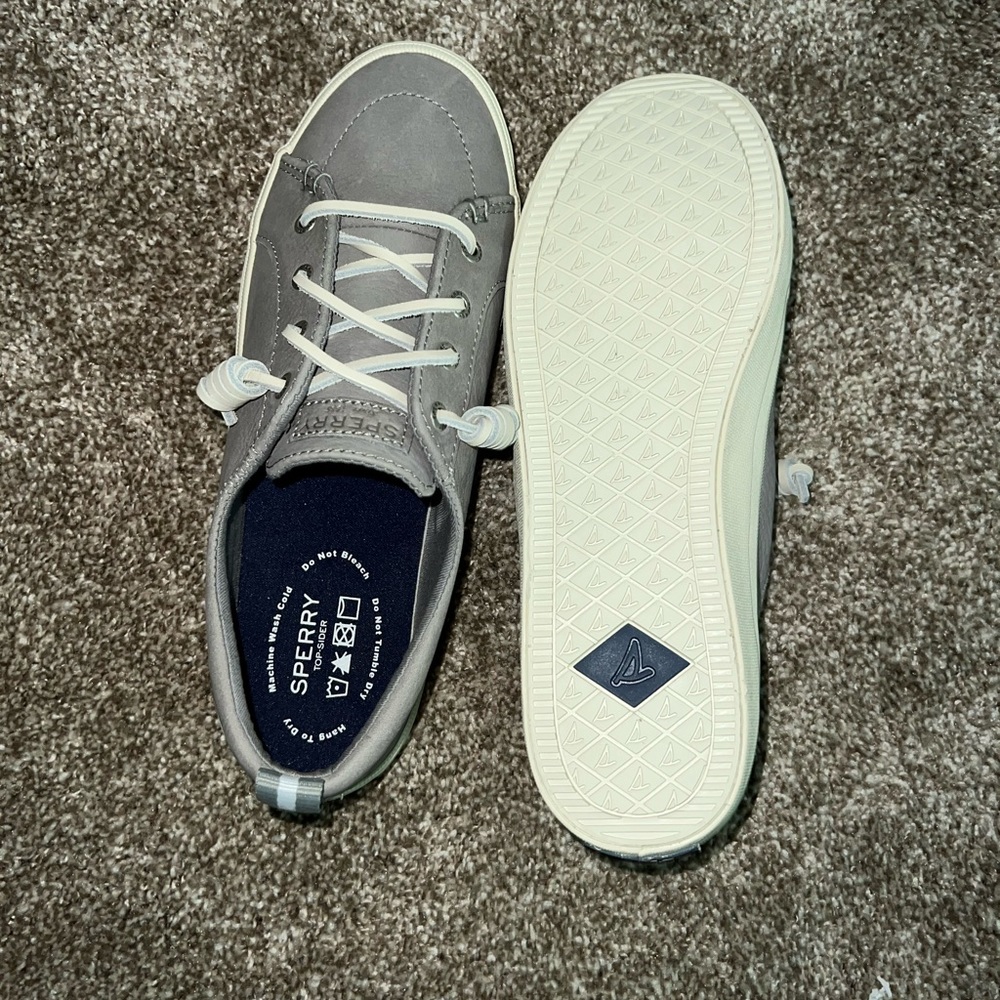 Gray Sperrys - image 1